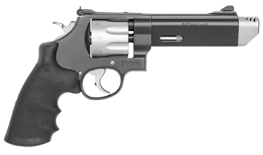Smith & Wesson Performance Center Model 627 V-Comp, .357 Magnum Revolver, 5" Barrel, Two-Tone, 8-Round Capacity