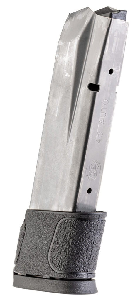Smith & Wesson M&P45 .45 ACP 14-Round Magazine, Black Base Plate