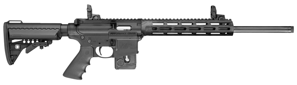 Smith & Wesson Performance Center M&P15-22 Sport, .22 LR Rifle, 18" Barrel, Black, 10+1 Capacity