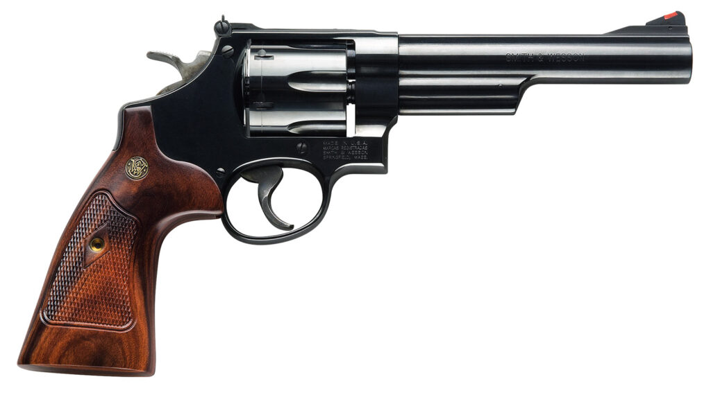 Smith & Wesson Model 57, .41 Magnum Revolver, 6" Barrel, Black, CA Compliant, 6-Round Capacity