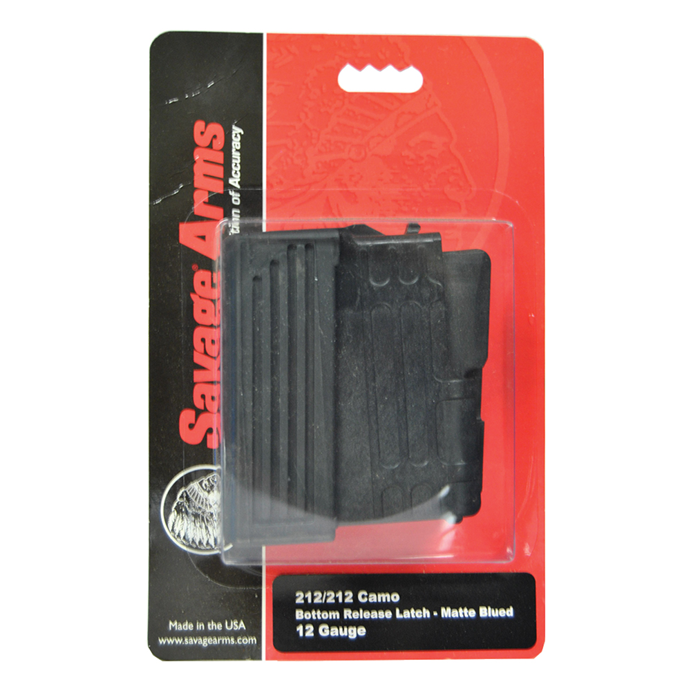 Savage Arms Model 212 Magazine, 12 Gauge, 2-Round, Black