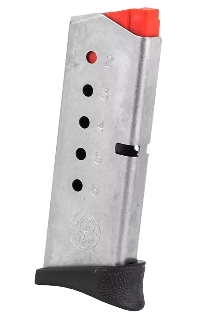 Smith & Wesson Bodyguard .380 ACP 6-Round Magazine, Stainless Steel