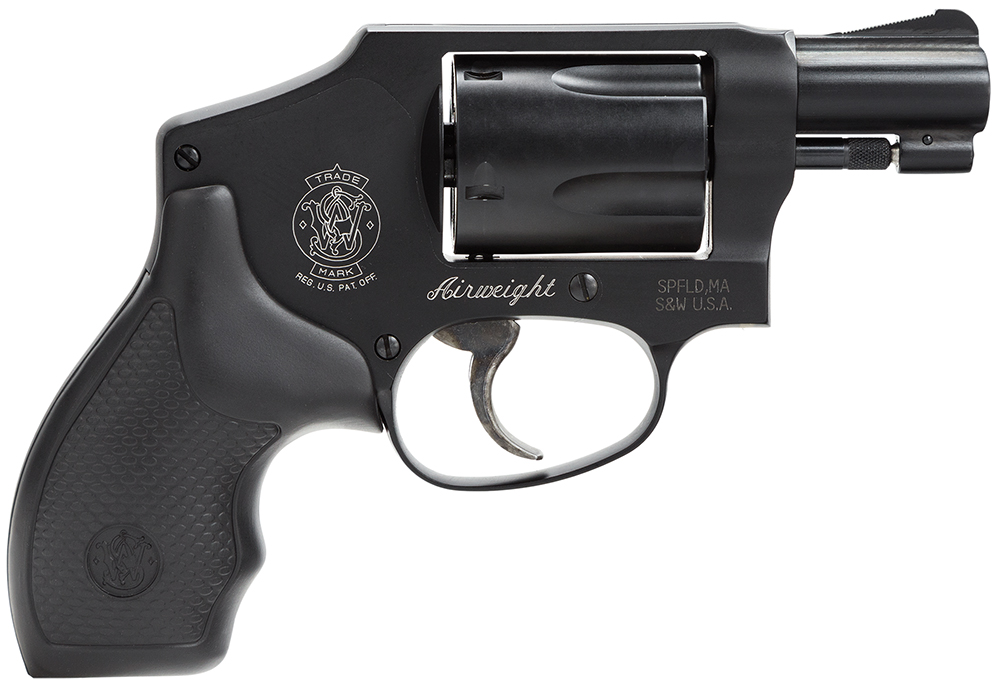 Smith & Wesson Model 442, .38 Special +P Revolver, 1.88" Barrel, Matte Black, 5-Round Capacity