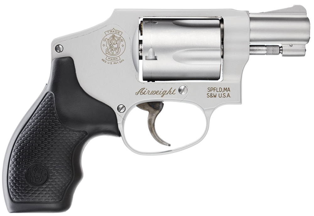 Smith & Wesson Model 642, .38 Special +P Revolver, 1.88" Barrel, Stainless, CA Compliant, No Internal Lock, 5-Round Capacity