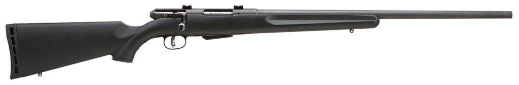 Savage Arms 25 Walking Varminter .204 Ruger Rifle, 22" Barrel, Black Fixed Varmint