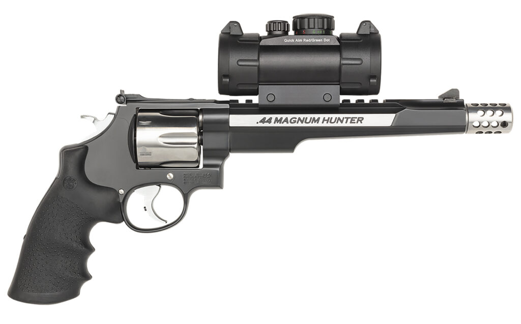 Smith & Wesson Performance Center Model 629 Hunter, .44 Magnum Revolver, 7.5" Barrel, Stainless, CA Compliant, 6-Round Capacity