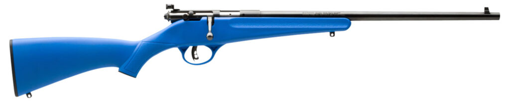 Savage Arms Rascal Youth .22 LR Rifle, 16.13" Barrel, Blue Synthetic