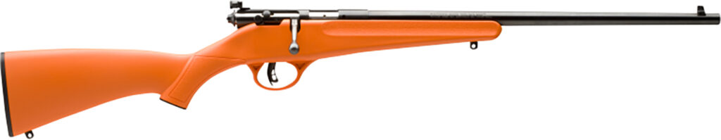Savage Arms Rascal Youth .22 LR Rifle, 16.13" Barrel, Orange Synthetic