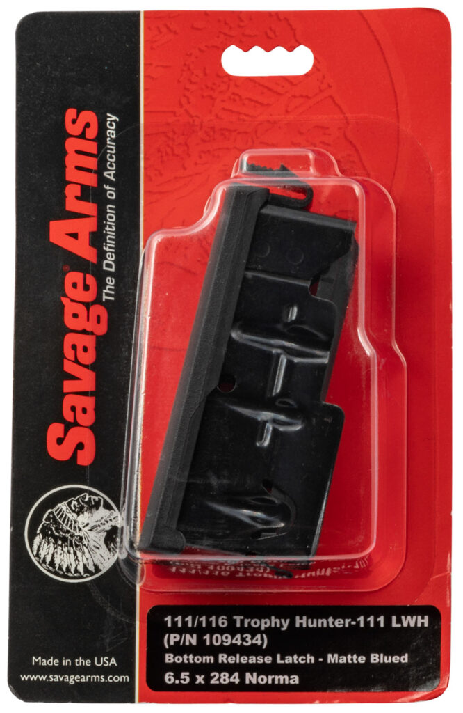 Savage Arms Axis/Axis 2 Magazine, 6.5-284 Norma, 3-Round, Matte Blued