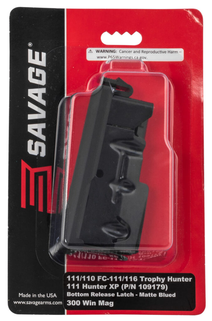 Savage Arms Axis/Axis 2 Magazine, .300 Win Mag/.375 Ruger/28 Nosler, 3-Round, Matte Blued