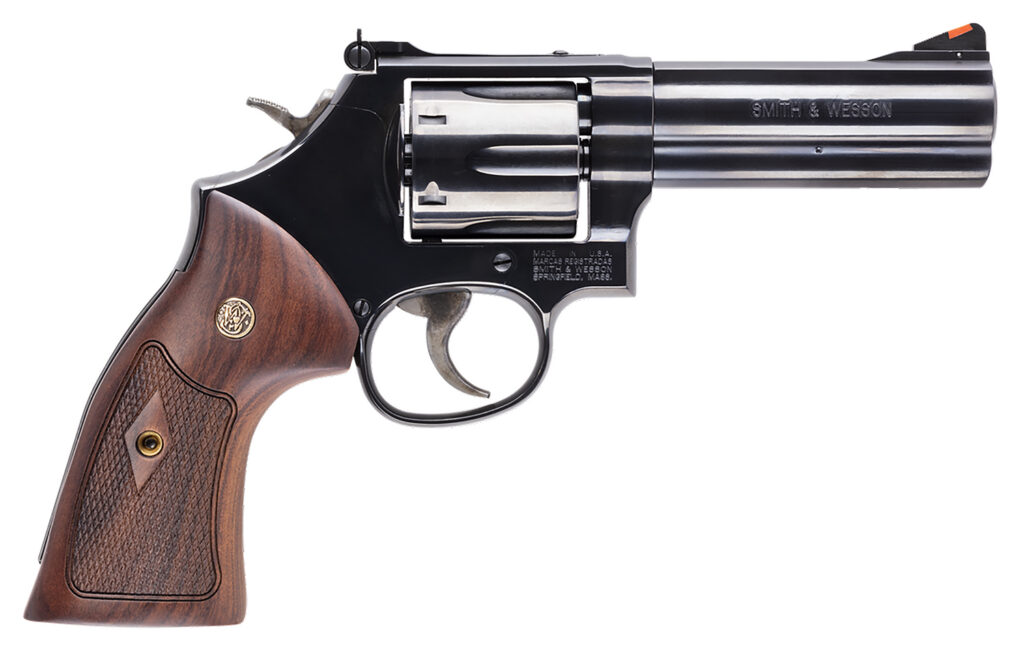 Smith & Wesson Model 586, .357 Magnum Revolver, 4" Barrel, Black, 6-Round Capacity