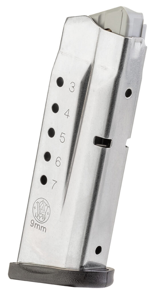 Smith & Wesson M&P9 Shield 9mm 7-Round Magazine, Stainless Steel