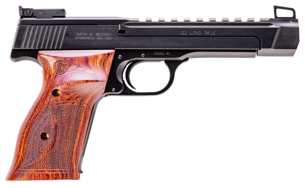 Smith & Wesson Performance Center Model 41, .22 LR Pistol, 5.5" Barrel, Blued, 10+1 Capacity