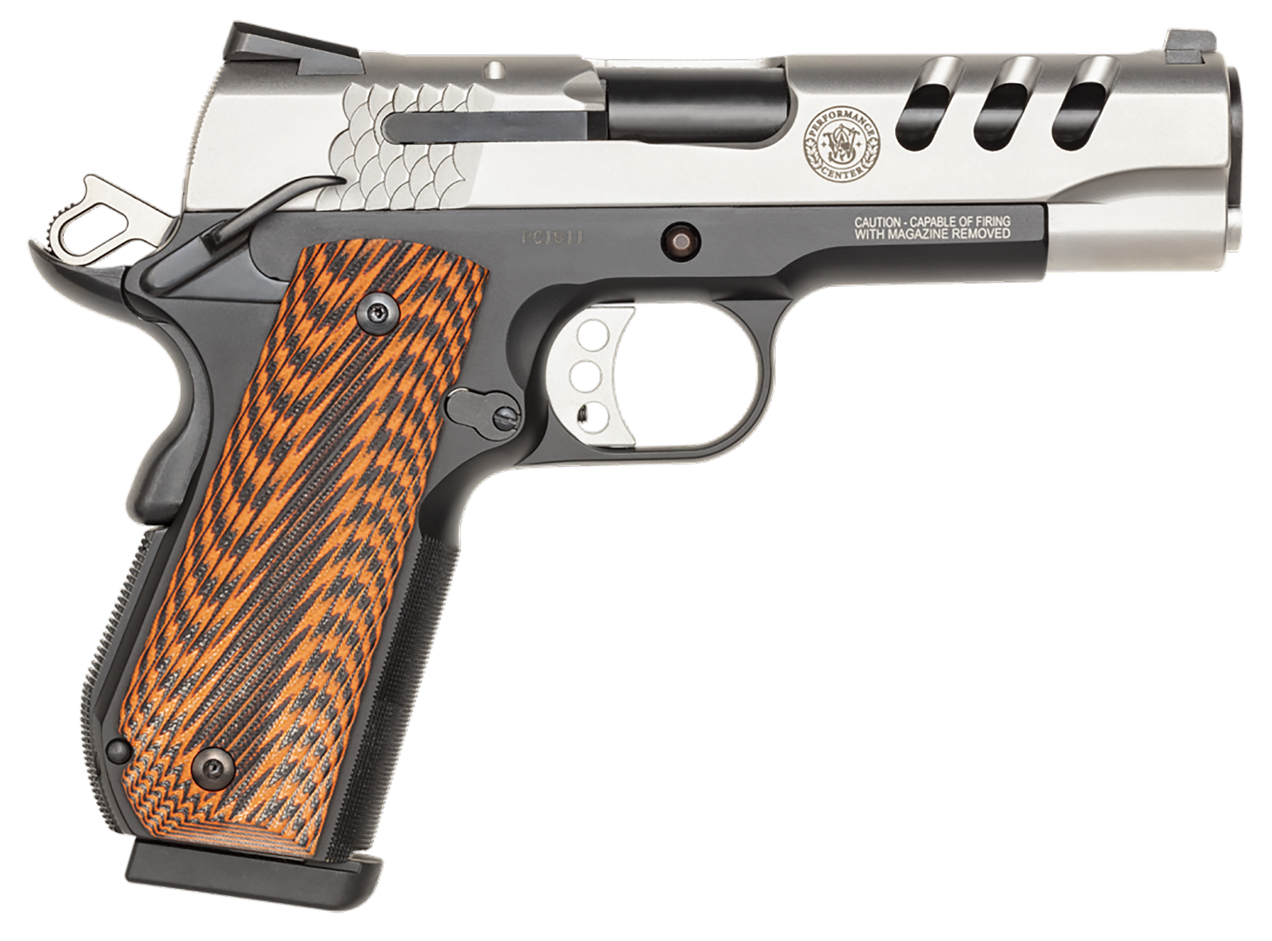 Smith & Wesson Performance Center SW1911 Pro Series, .45 ACP Pistol, 4.25" Barrel, Two-Tone, 8+1 Capacity