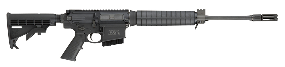 Smith & Wesson M&P10 Sport, .308 Winchester Rifle, 18" Barrel, Black, 10+1 Capacity