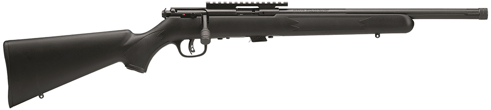 Savage Arms 93-FV-SR .22 WMR Rifle, 16.5" Barrel, Black Synthetic Stock