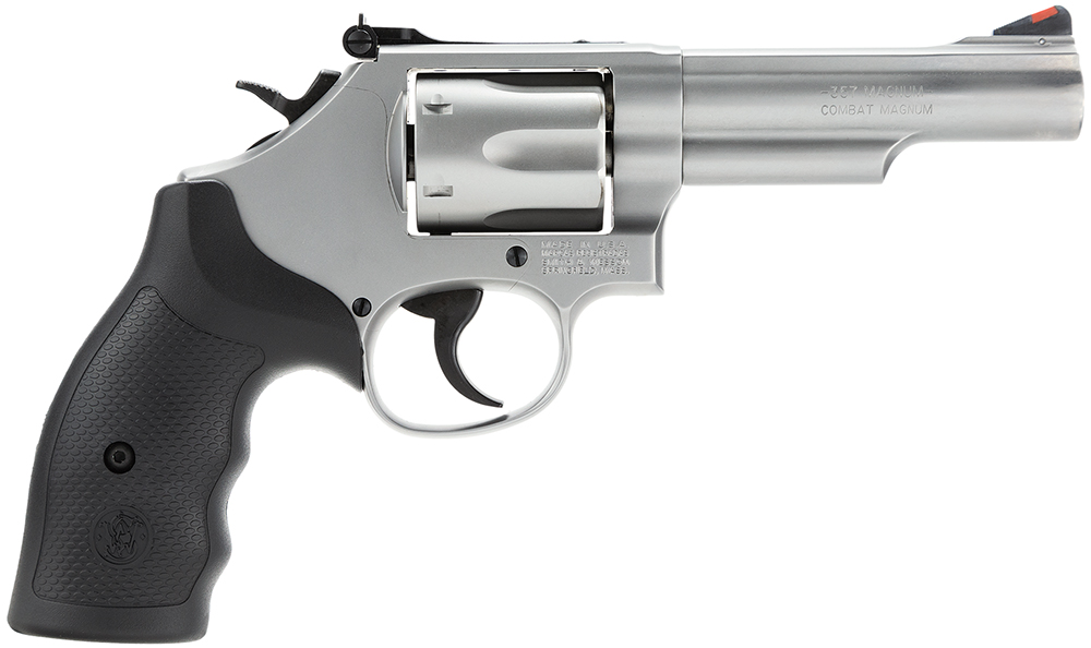 Smith & Wesson Model 66, .357 Magnum Revolver, 4.25" Barrel, Stainless, CA Compliant, 6-Round Capacity