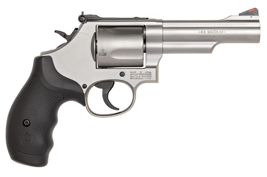 Smith & Wesson Model 69, .44 Magnum Revolver, 4.25" Barrel, Stainless, CA Compliant, 5-Round Capacity