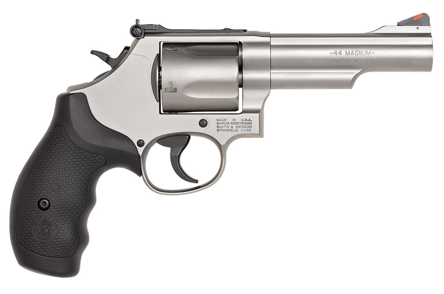 Smith & Wesson Model 69, .44 Magnum Revolver, 4.25" Barrel, Stainless, CA Compliant, 5-Round Capacity