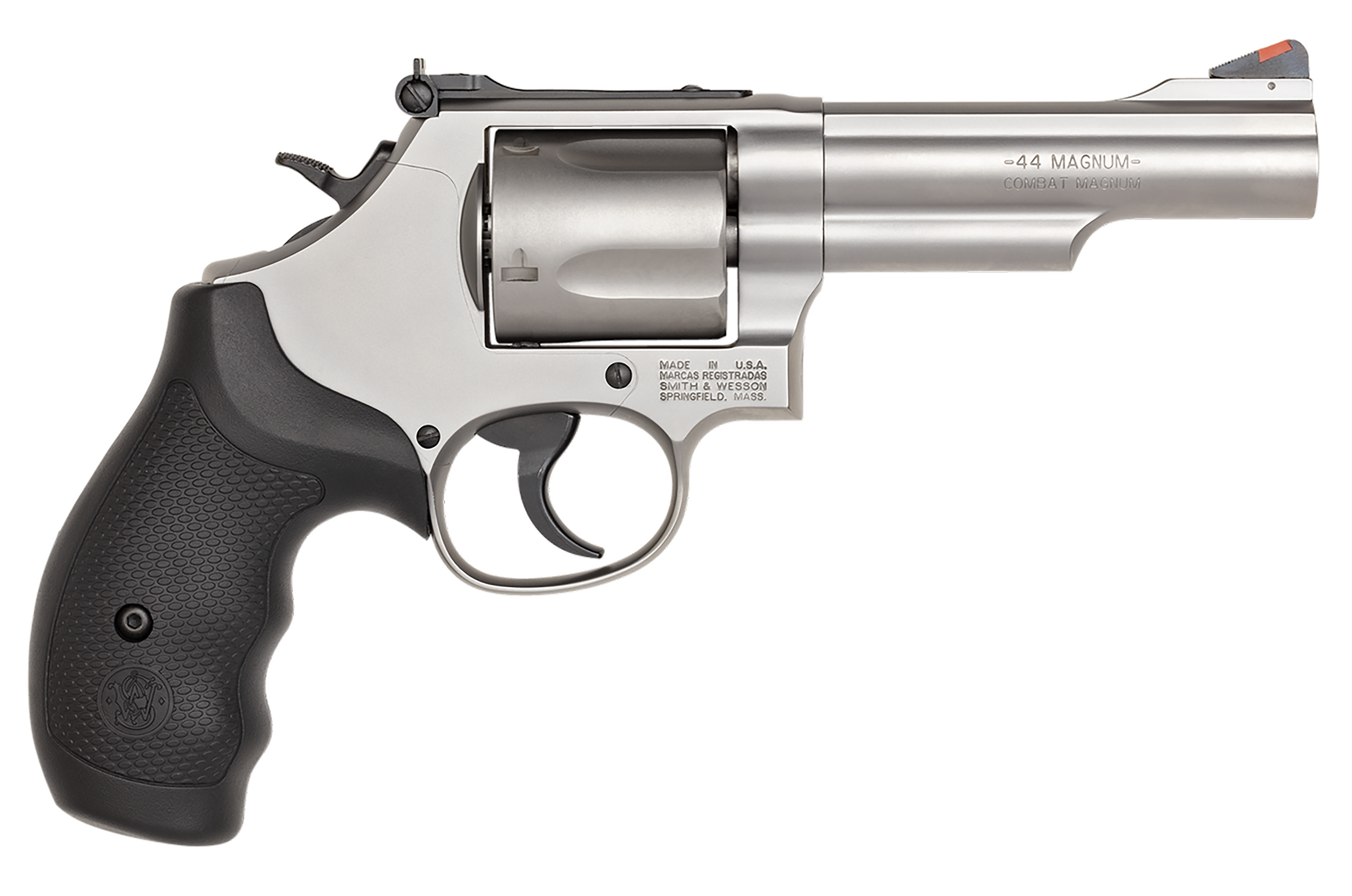 Smith & Wesson Model 69, .44 Magnum Revolver, 4.25" Barrel, Stainless, CA Compliant, 5-Round Capacity