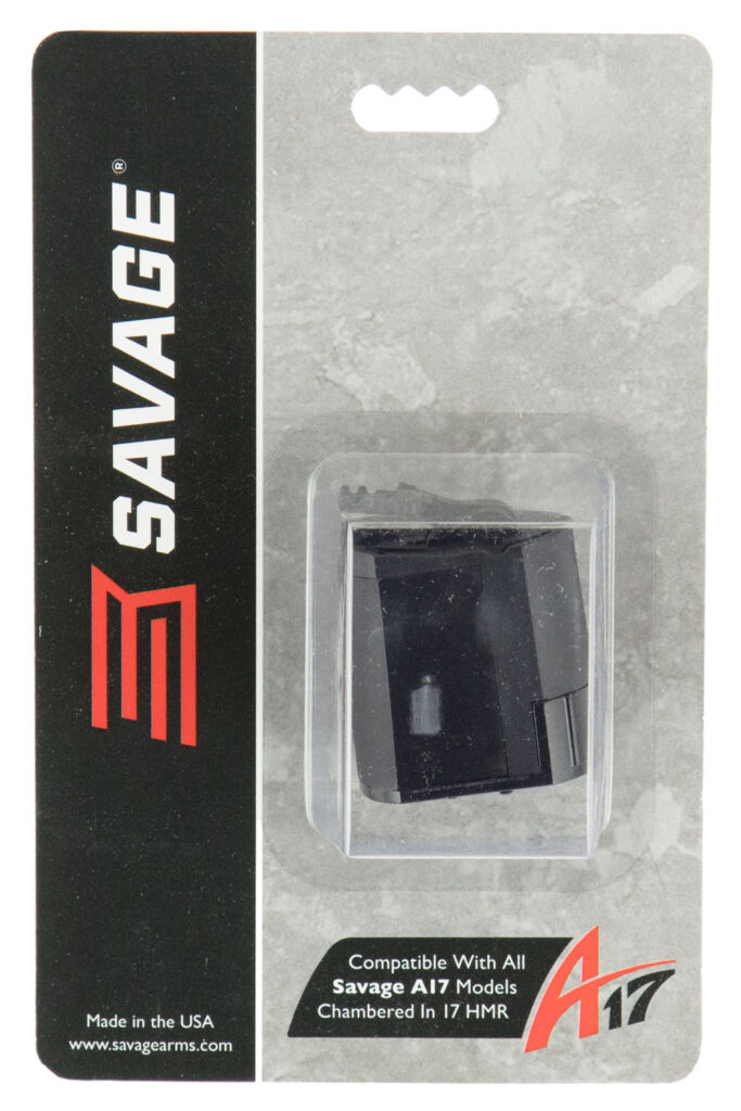 Savage Arms A17/B17 Rotary Magazine, .17 HMR, 10-Round, Black