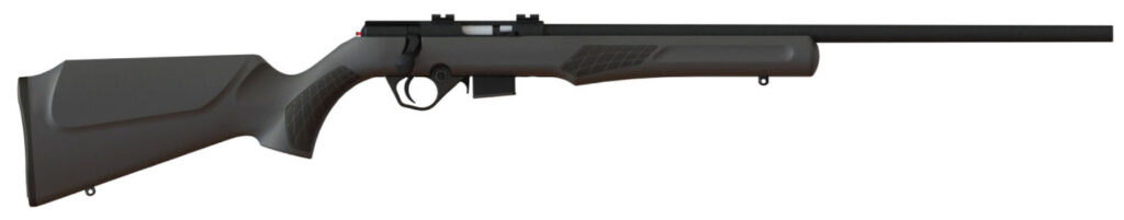 Rossi RB17, .17 HMR Rifle, 21", Matte Black Synthetic Stock, Bolt Action