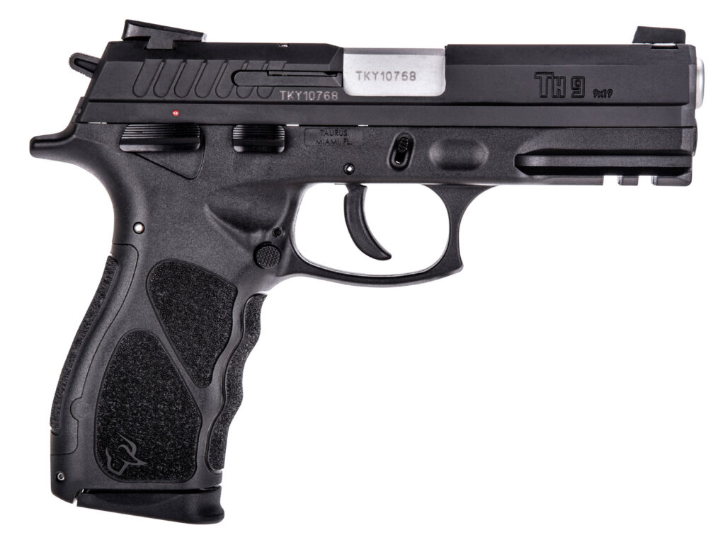 Taurus TH9, 9mm Pistol, 4.25" Barrel, Black, 17+1