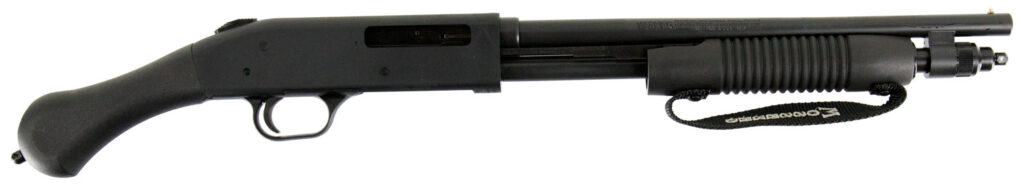 Mossberg 590 Shockwave, .410 Bore Pump-Action Shotgun, 14.375", Matte Blue/Black Synthetic, 6-Round