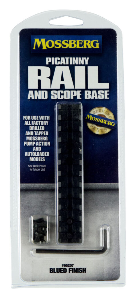 Mossberg Shotgun Picatinny Rail/Scope Mount, Blued