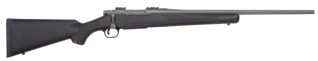 Mossberg Patriot, .25-06 Rem Bolt-Action Rifle, 22", Stainless Cerakote/Black Synthetic, 5+1