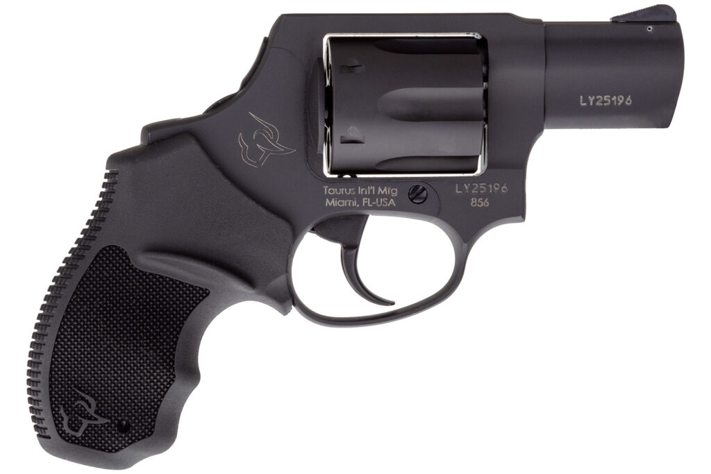 Taurus 856 Concealed Hammer, .38 Special +P Revolver, 2" Barrel, Black, 6-Round