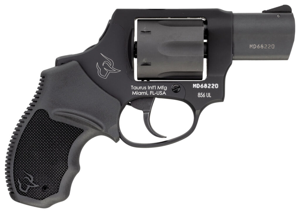 Taurus 856 Ultra Lite Concealed Hammer, .38 Special Revolver, 2" Barrel, Black, 6-Round