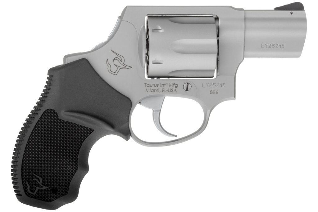 Taurus 856 Concealed Hammer, .38 Special +P Revolver, 2" Barrel, Stainless Steel, 6-Round