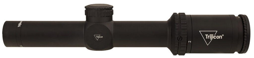 Trijicon Ascent 1-4×24 Riflescope, BDC Target Holds Reticle, Matte Black