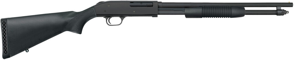 Mossberg 590 Tactical, .410 Bore Pump-Action Shotgun, 18.5", Matte Blue/Black Synthetic, 6+1