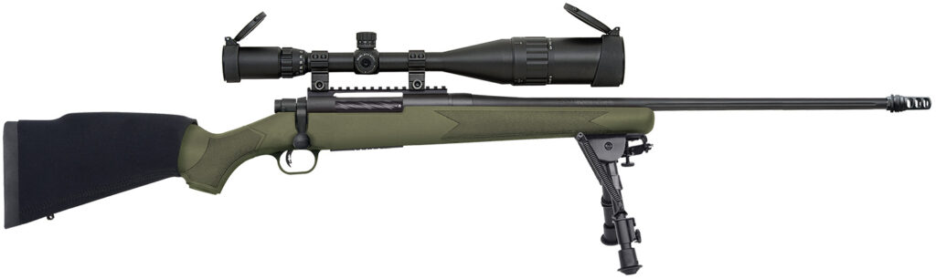Mossberg Patriot Night Train, .300 Win Mag Bolt-Action Rifle, 24", OD Green/Black Synthetic, 3+1