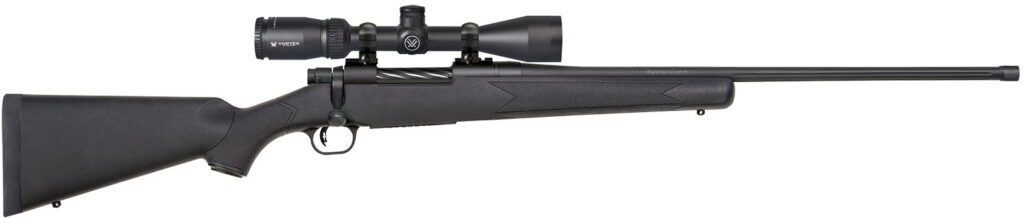 Mossberg Patriot Vortex Scoped Combo, .300 Win Mag Bolt-Action Rifle, 24", Matte Blue/Black Synthetic, 3+1
