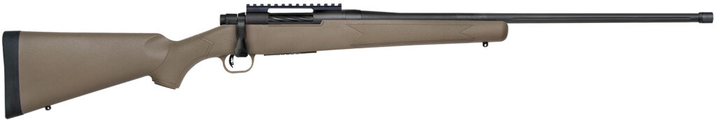 Mossberg Patriot Predator, 6.5 PRC Bolt-Action Rifle, 24", FDE/Black Synthetic, 4+1
