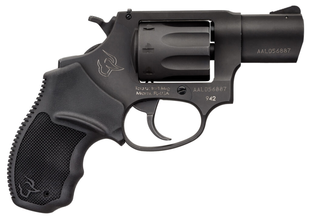 Taurus 942, .22 LR Revolver, 2" Barrel, Black, 8-Round