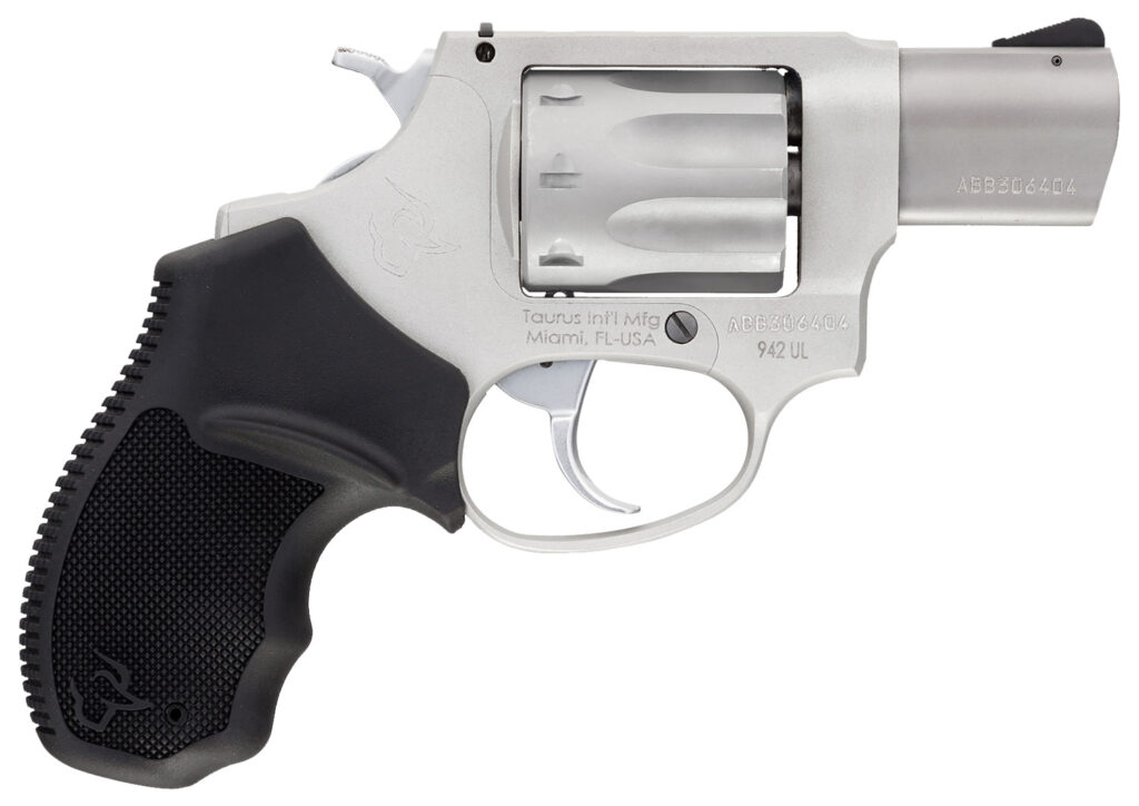 Taurus 942 Ultra Lite, .22 LR Revolver, 3" Barrel, Stainless Steel, 8-Round