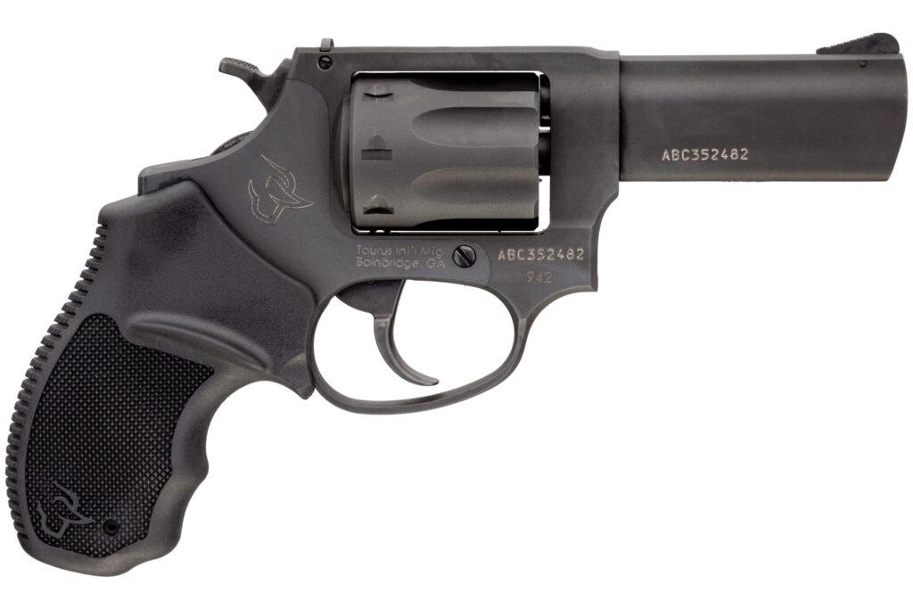 Taurus 942, .22 LR Revolver, 3" Barrel, Black, 8-Round