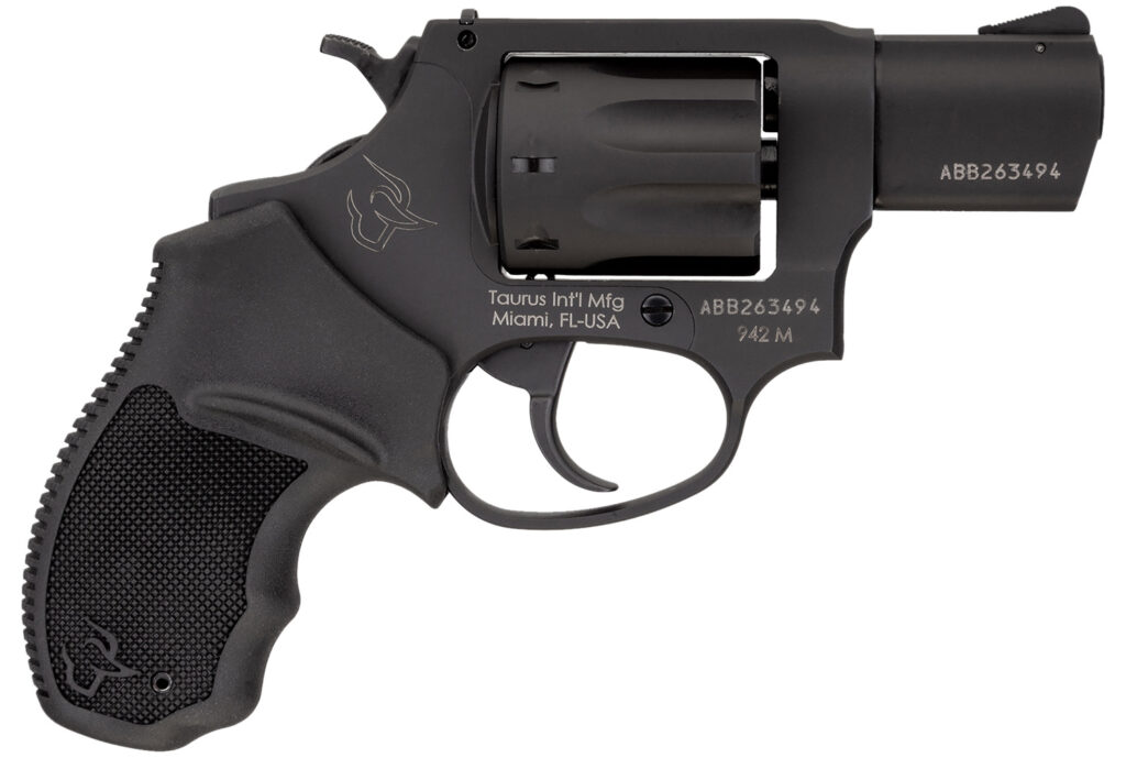 Taurus 942, .22 WMR Revolver, 2" Barrel, Black, 8-Round