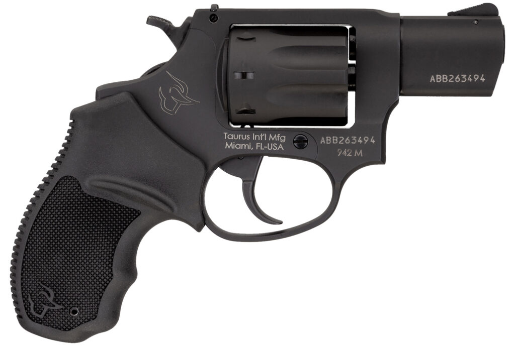 Taurus 942 Ultra Lite, .22 WMR Revolver, 2" Barrel, Black, 8-Round