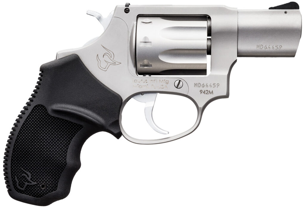 Taurus 942, .22 WMR Revolver, 2" Barrel, Stainless Steel, 8-Round