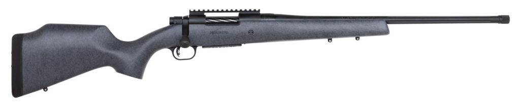 Mossberg Patriot LR Hunter, 6.5 Creedmoor Bolt-Action Rifle, 22", Threaded Barrel, Gray/Black Synthetic, 5+1