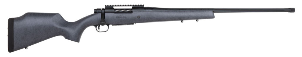 Mossberg Patriot LR Hunter, 6.5 PRC Bolt-Action Rifle, 24", Threaded Barrel, Gray/Black Synthetic, 4+1