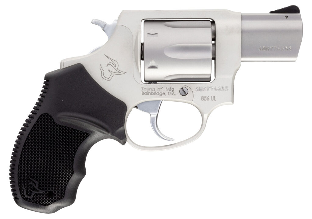 Taurus 856 Ultra Lite, .357 Magnum Revolver, 2" Barrel, Stainless Steel, CA Compliant, 6-Round