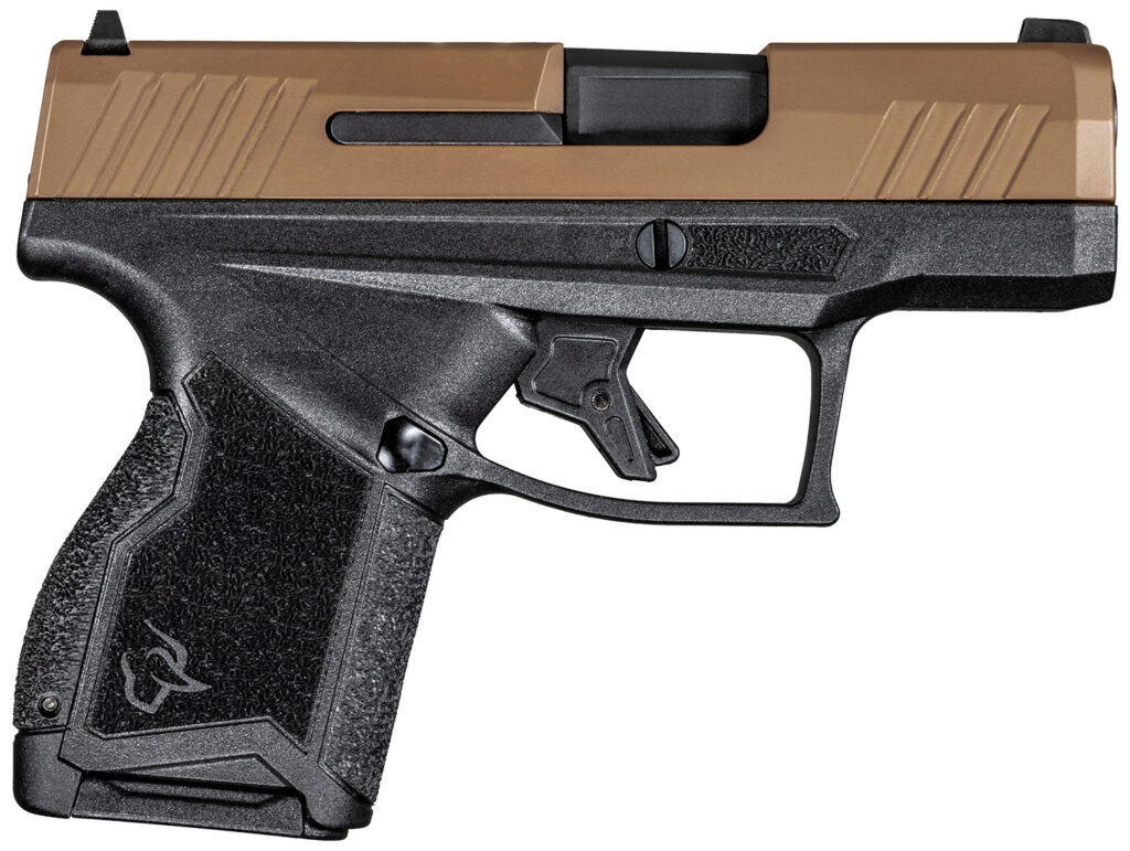 Taurus GX4, 9mm Pistol, 3" Barrel, Black/Coyote, 11+1