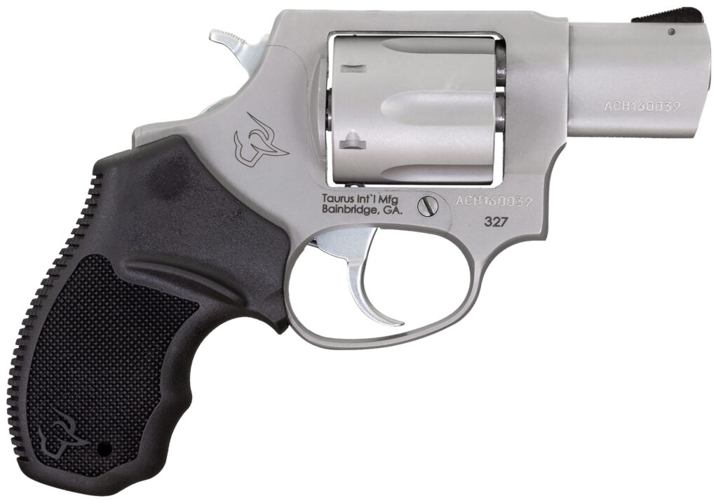 Taurus 327, .327 Federal Magnum Revolver, 2" Barrel, Black/Stainless Steel, 6-Round