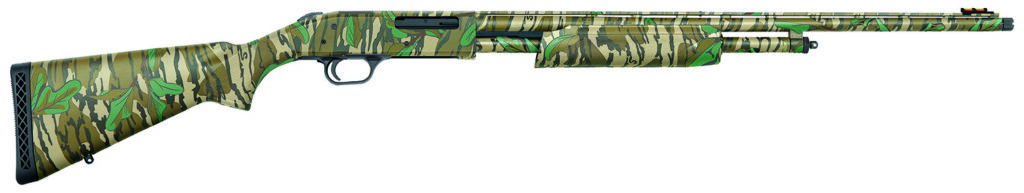 Mossberg 500 Turkey, .410 Bore Pump-Action Shotgun, 24", Optic-Ready, Mossy Oak Greenleaf Camo, 5+1